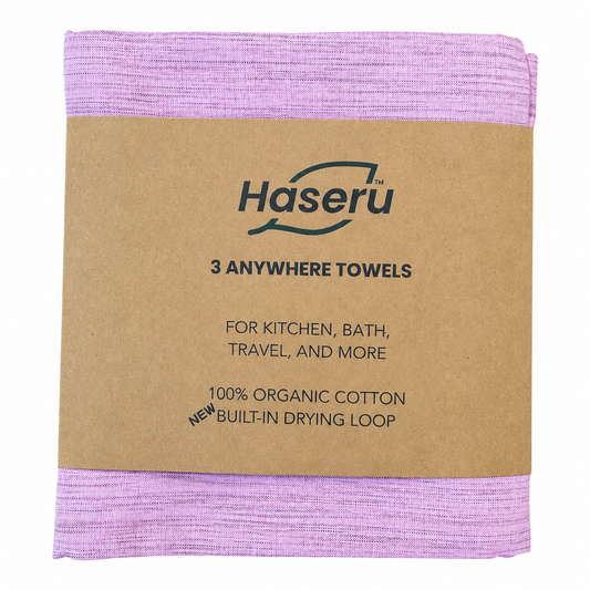 Precious Pink Hand Towels - 3 Pack