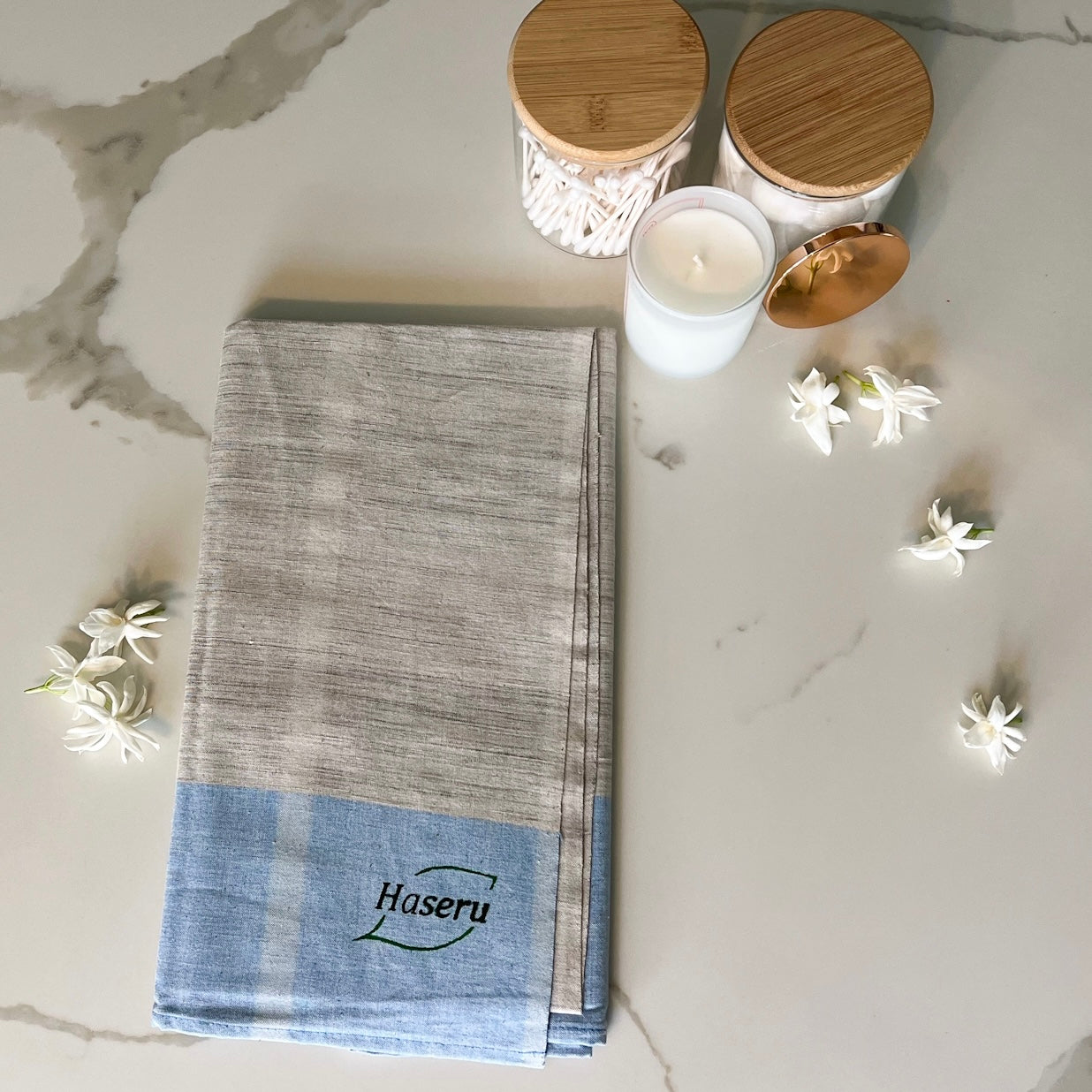Skyscraper Gray Bath Sheet