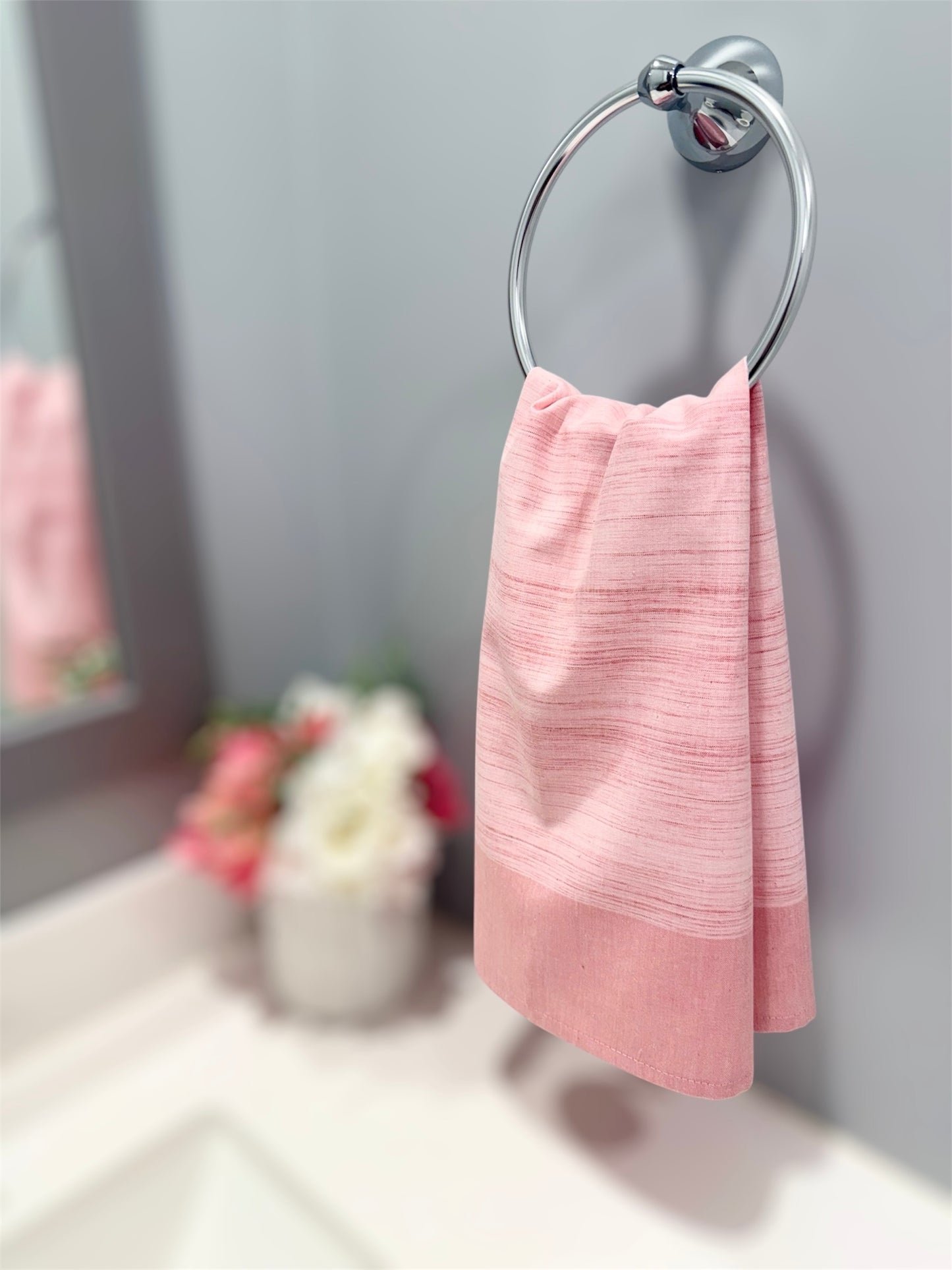 Precious Pink Hand Towel