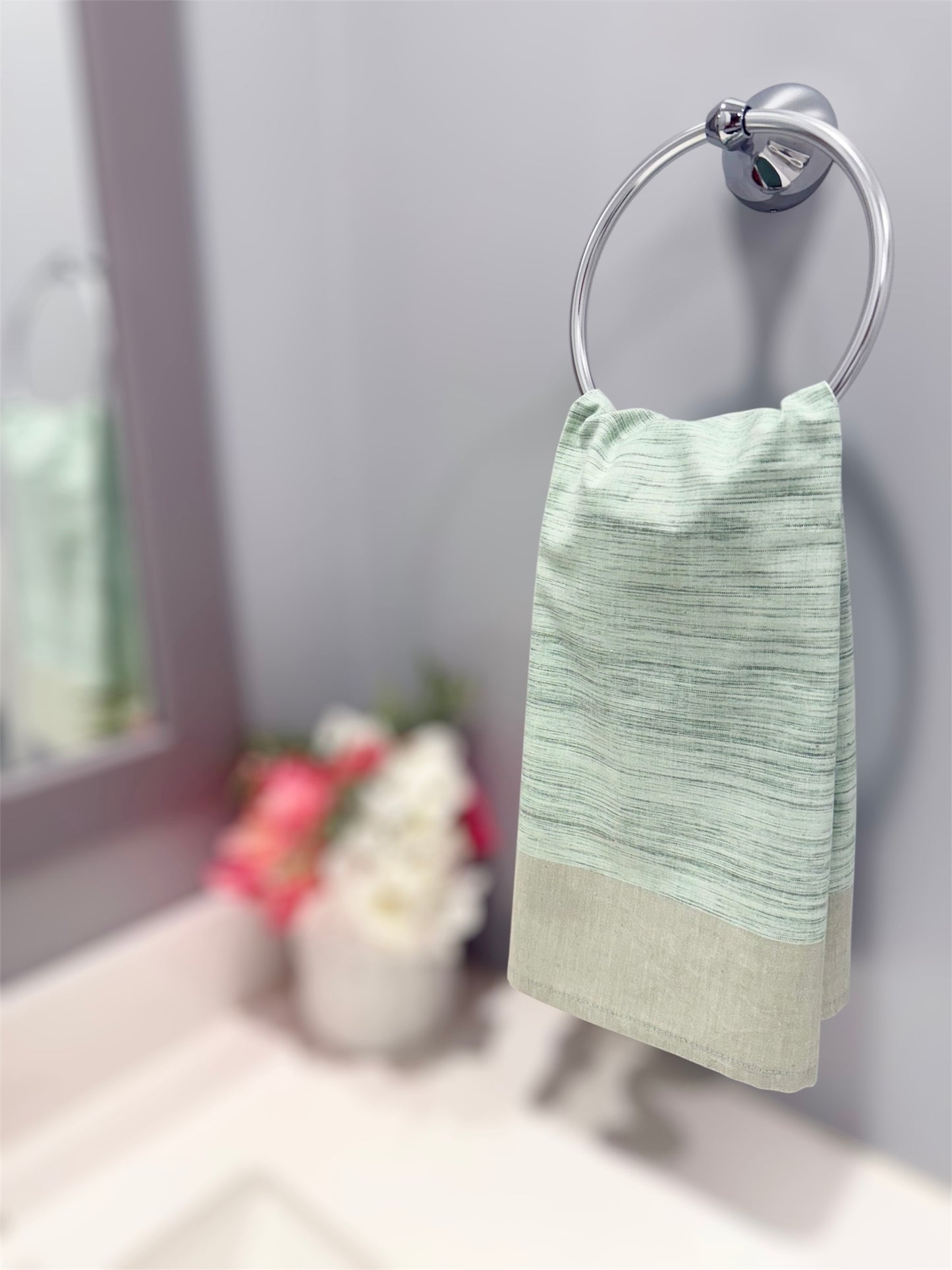 Sage Green Hand Towel