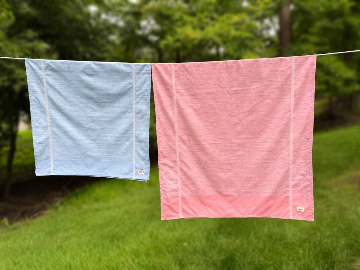 Summer Blue Bath Towel