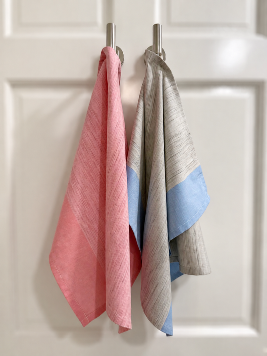 Precious Pink Hand Towels - 3 Pack