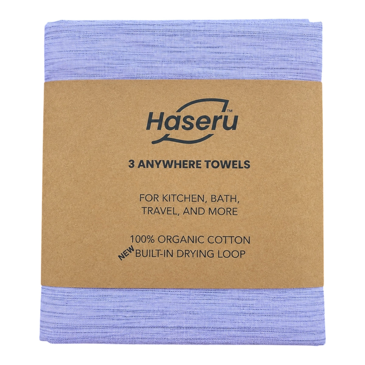 Dreamy Lavender Hand Towels - 3 Pack