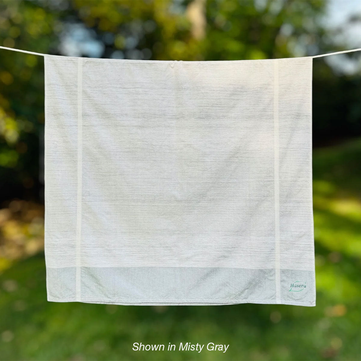 Misty Gray Bath Sheet