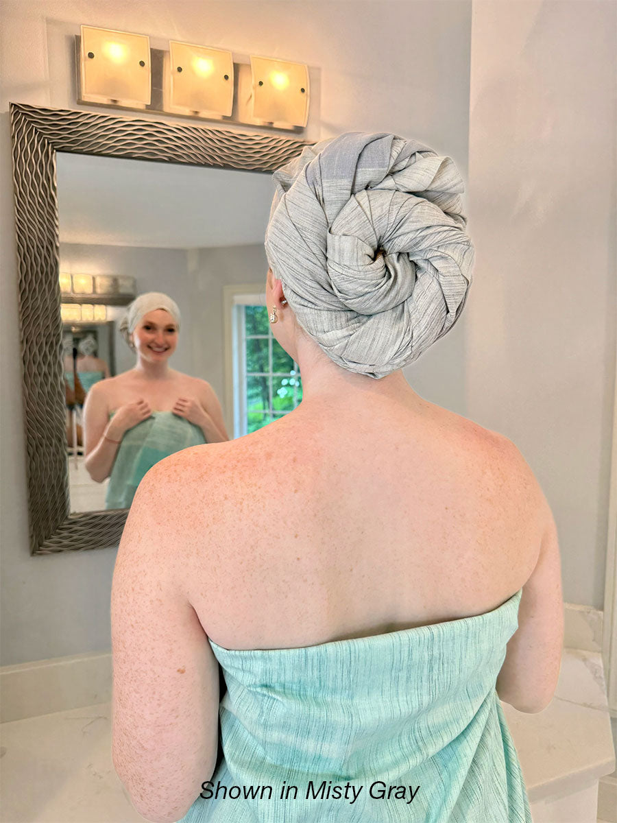 Misty Gray Bath Sheet