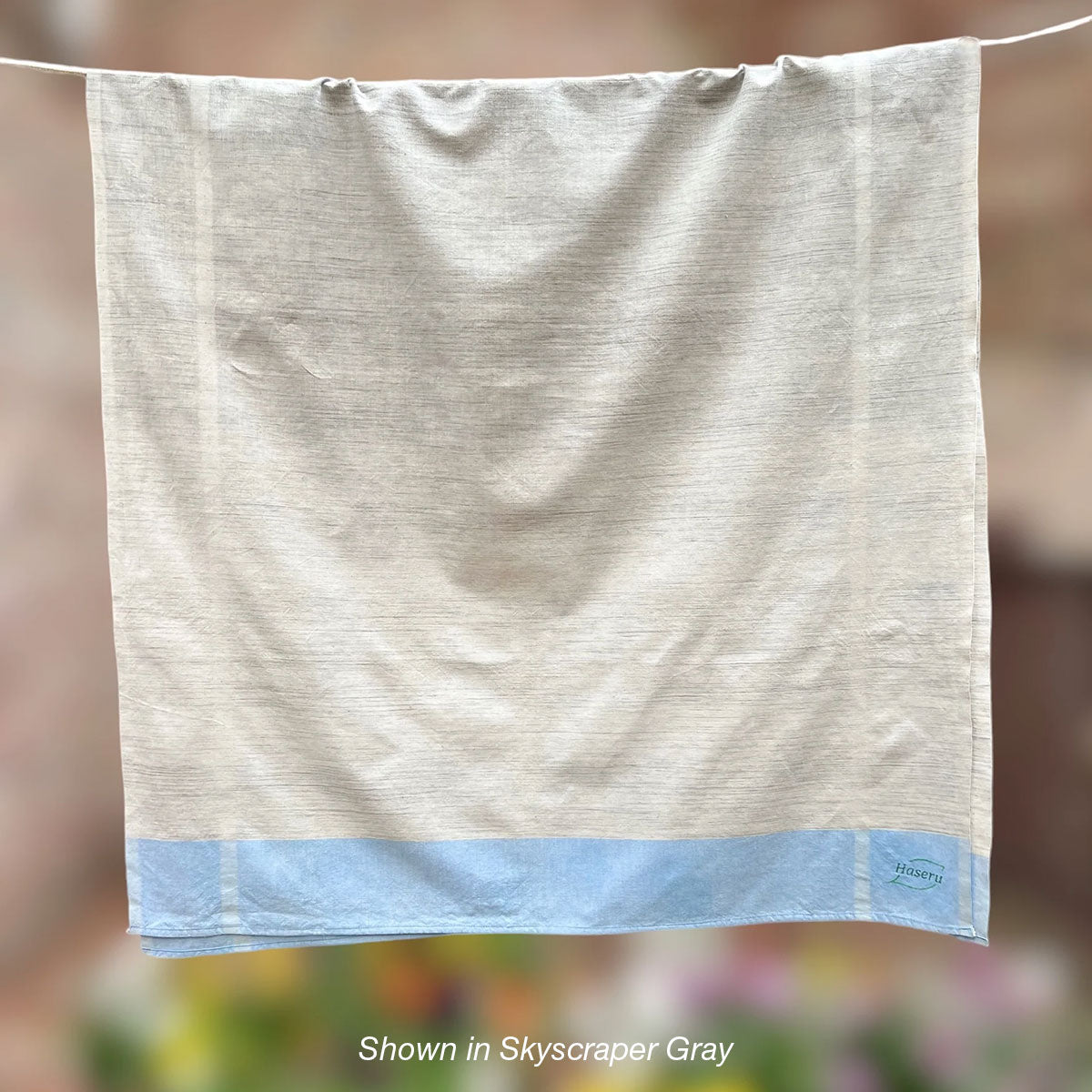 Skyscraper Gray Bath Sheet