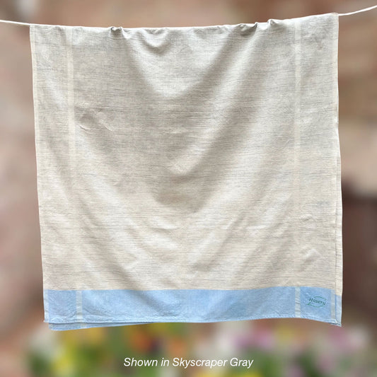 Skyscraper Gray Bath Sheet